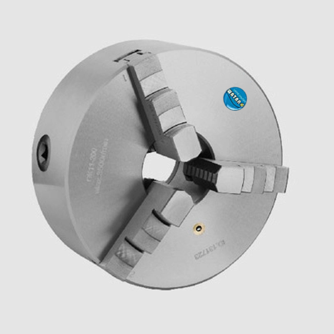 GK11 series DIN 6350 Steel Body 3-Jaw Self-Centering Chucks , DIN 6350 Steel Body , Top Accuracy & Quality